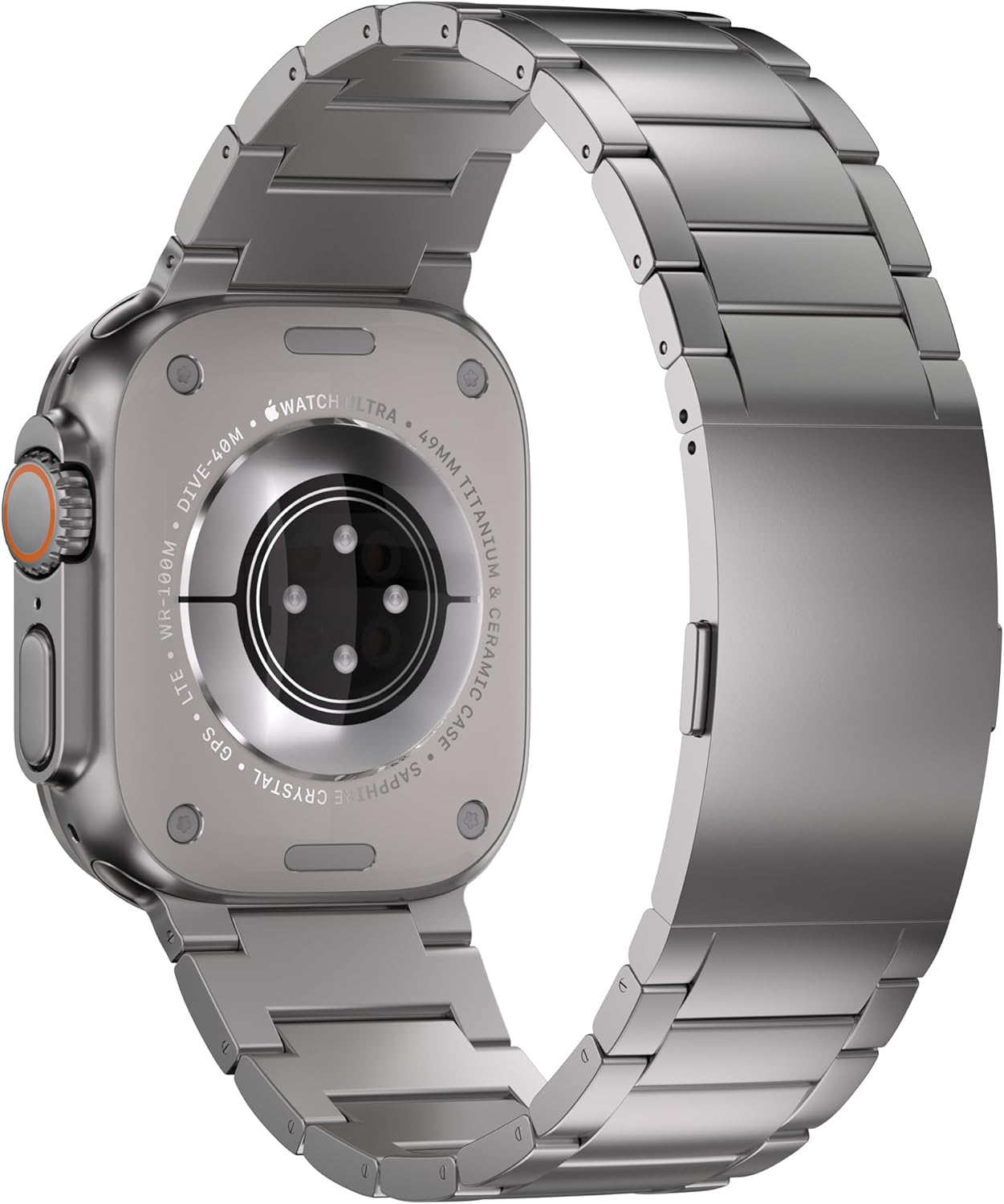 Ultra 2 Titanium Band (Series 2) for Apple Watch Ultra 2 / Ultra 49mm with Upgraded Folding Buckle