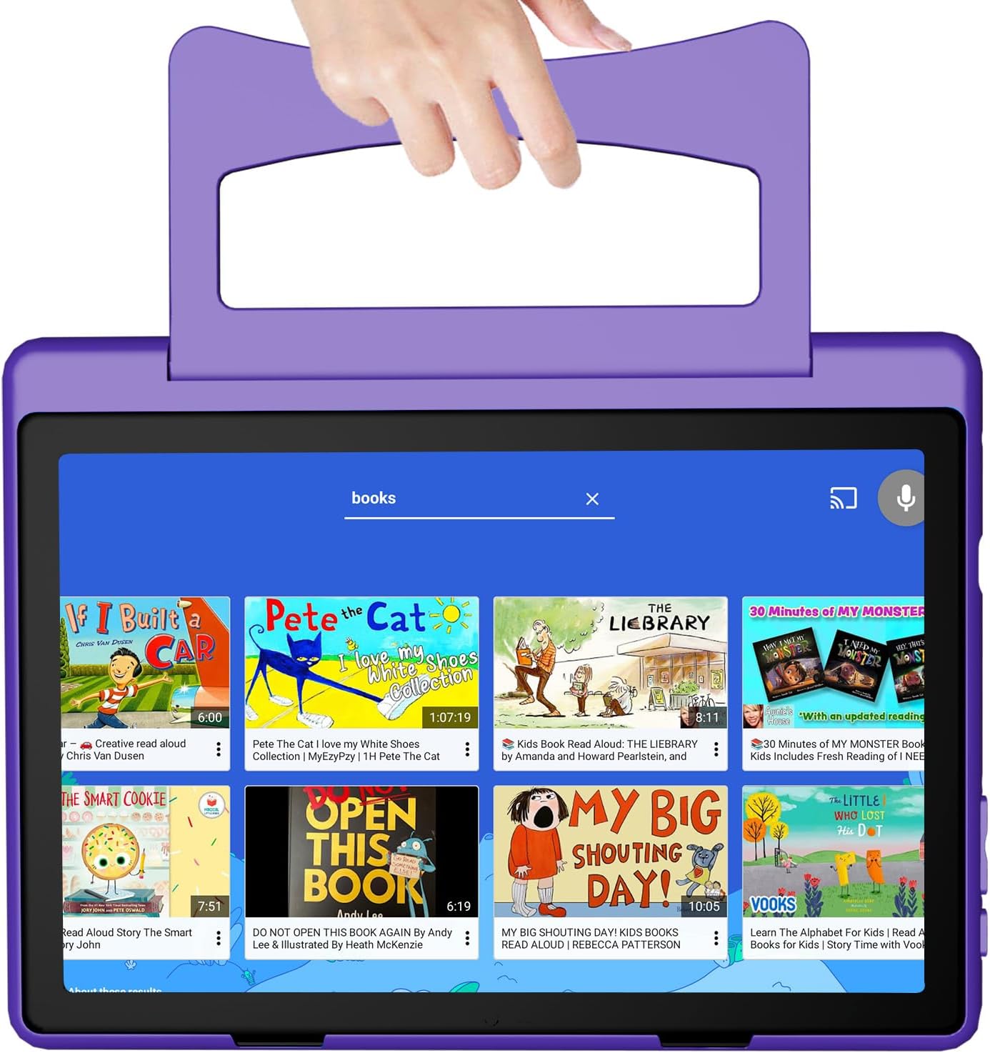 VNEIMQN 10 Inch Kids Tablet, | Age 3-12 | 10.1" Full HD Screen 1080P | 128GB ROM, 8GB RAM, 8-Core CPU | 5MP +13MP Camera | Big Battery | Parental