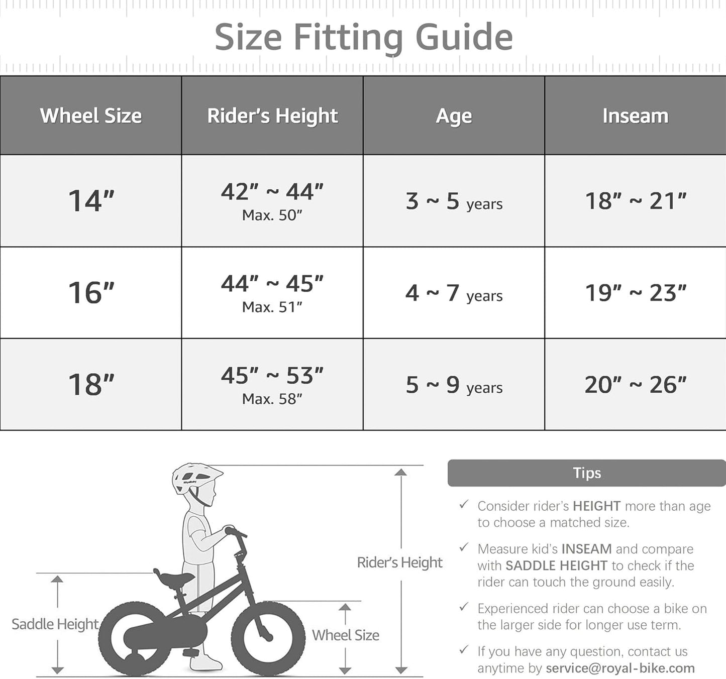 Kids Bike Lightweight Magnesium Alloy Childrens Bicycle (18 Inch With Kickstand, Hand Brakes, Black)