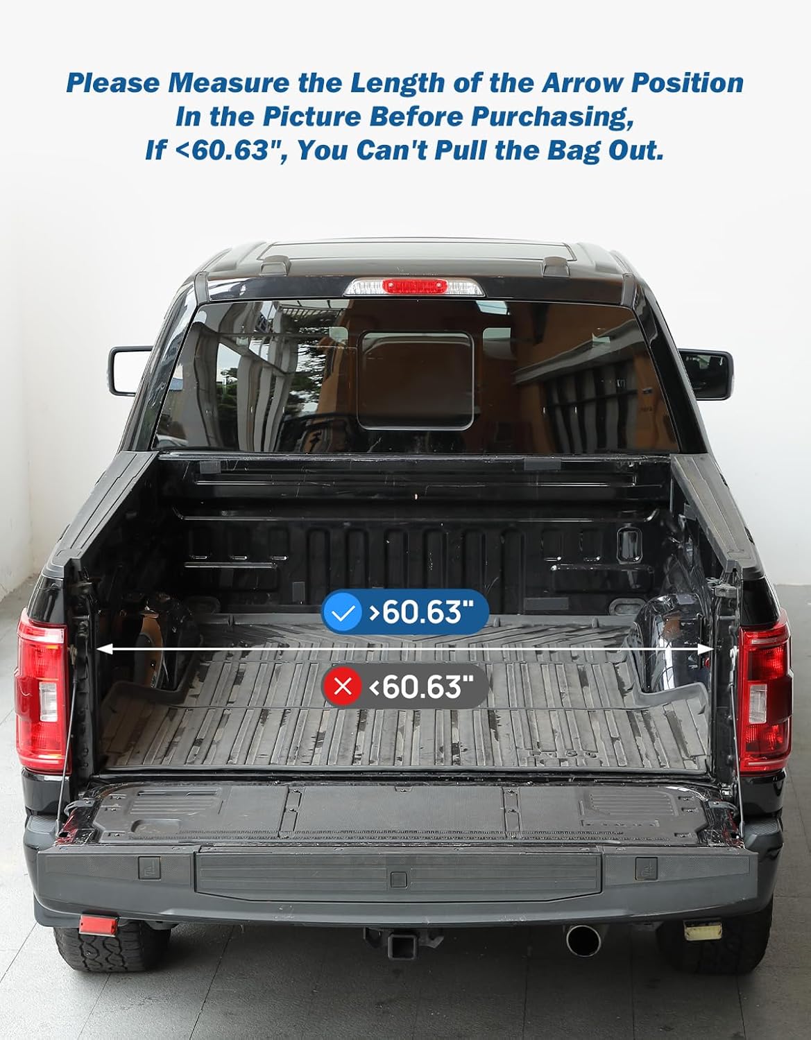 Full Size Truck Bed Cargo Box Organizer for Pickup