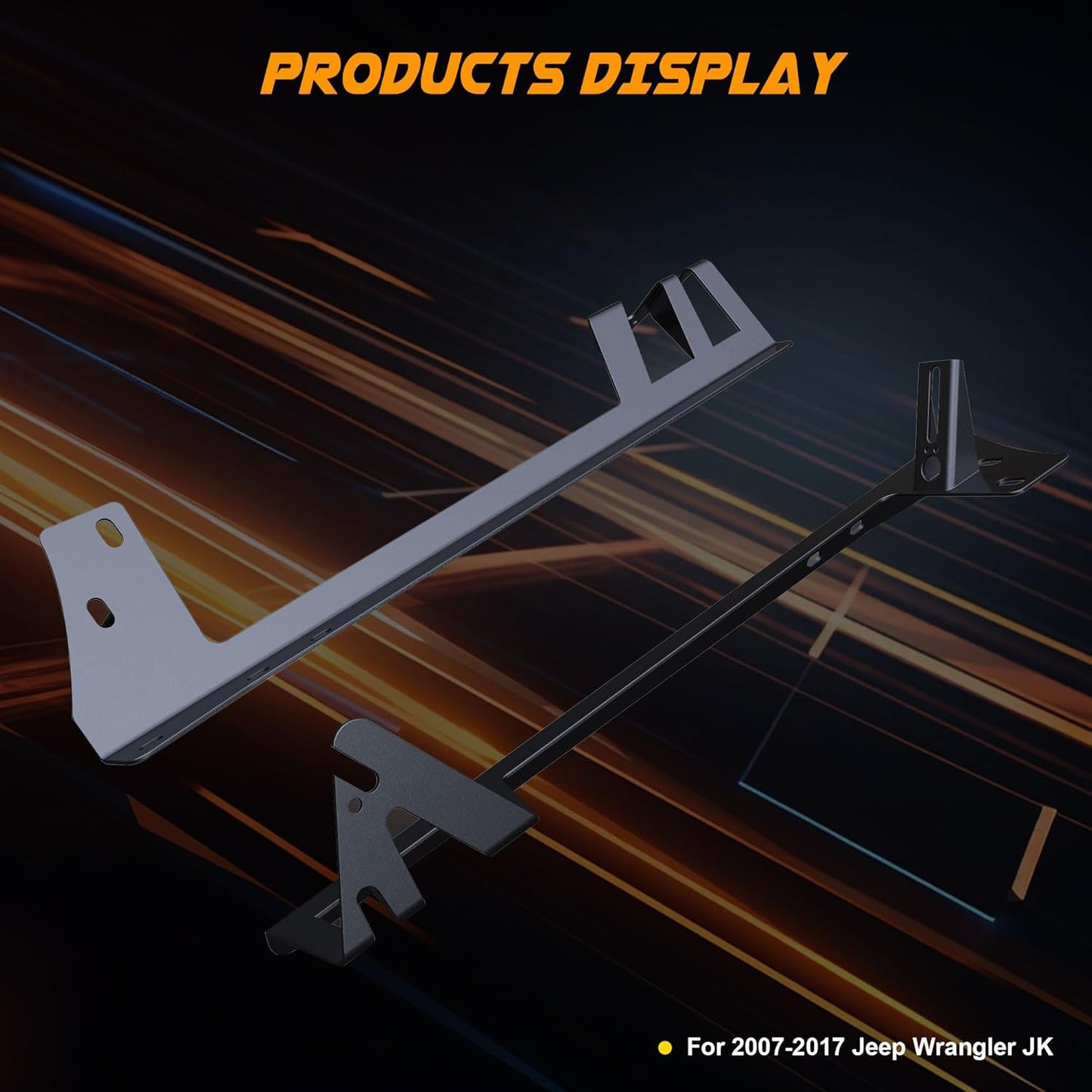 52 Inch 300W LED Light Bar White/Amber Flasing Strobe