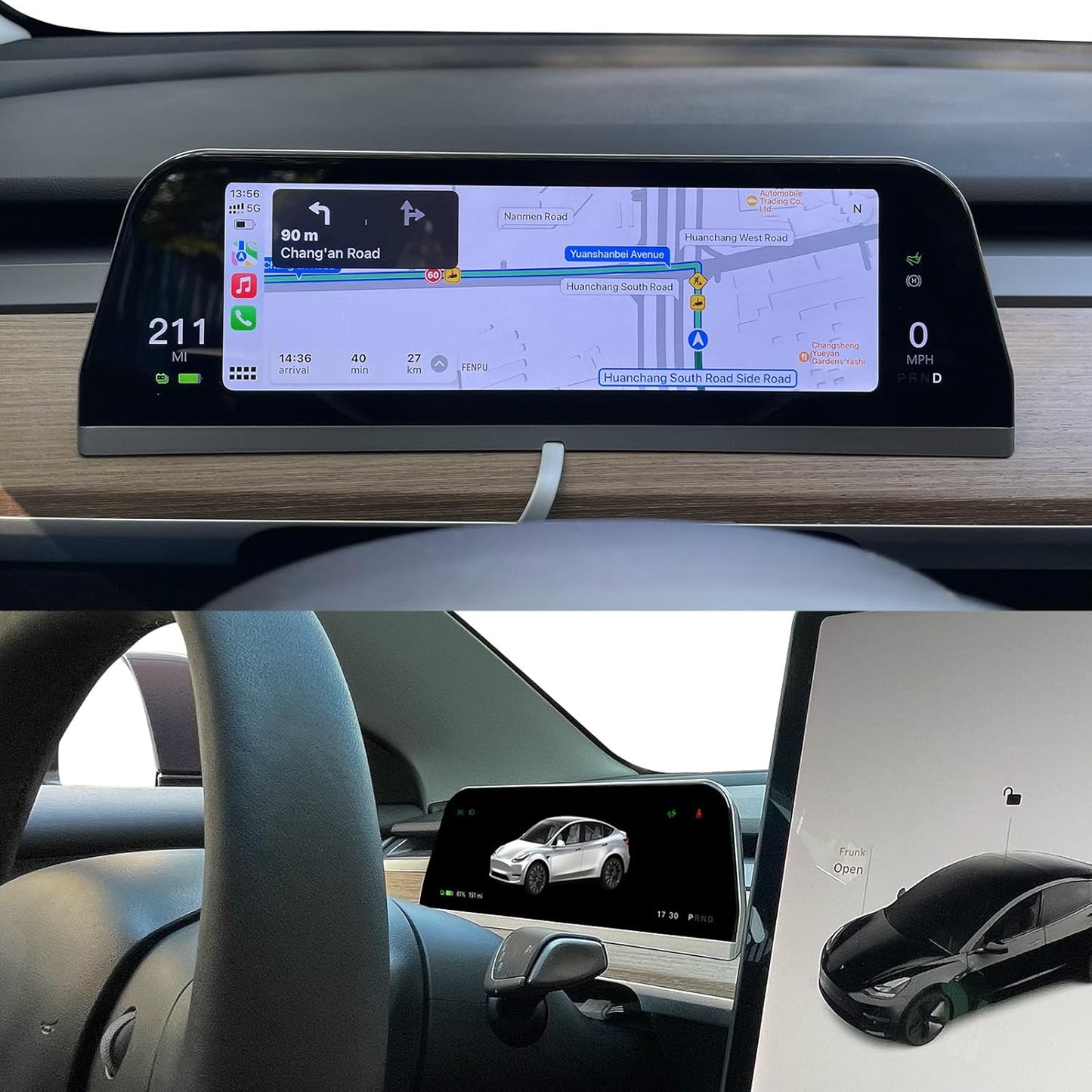 Tesla Head Up Display for Model Y/3