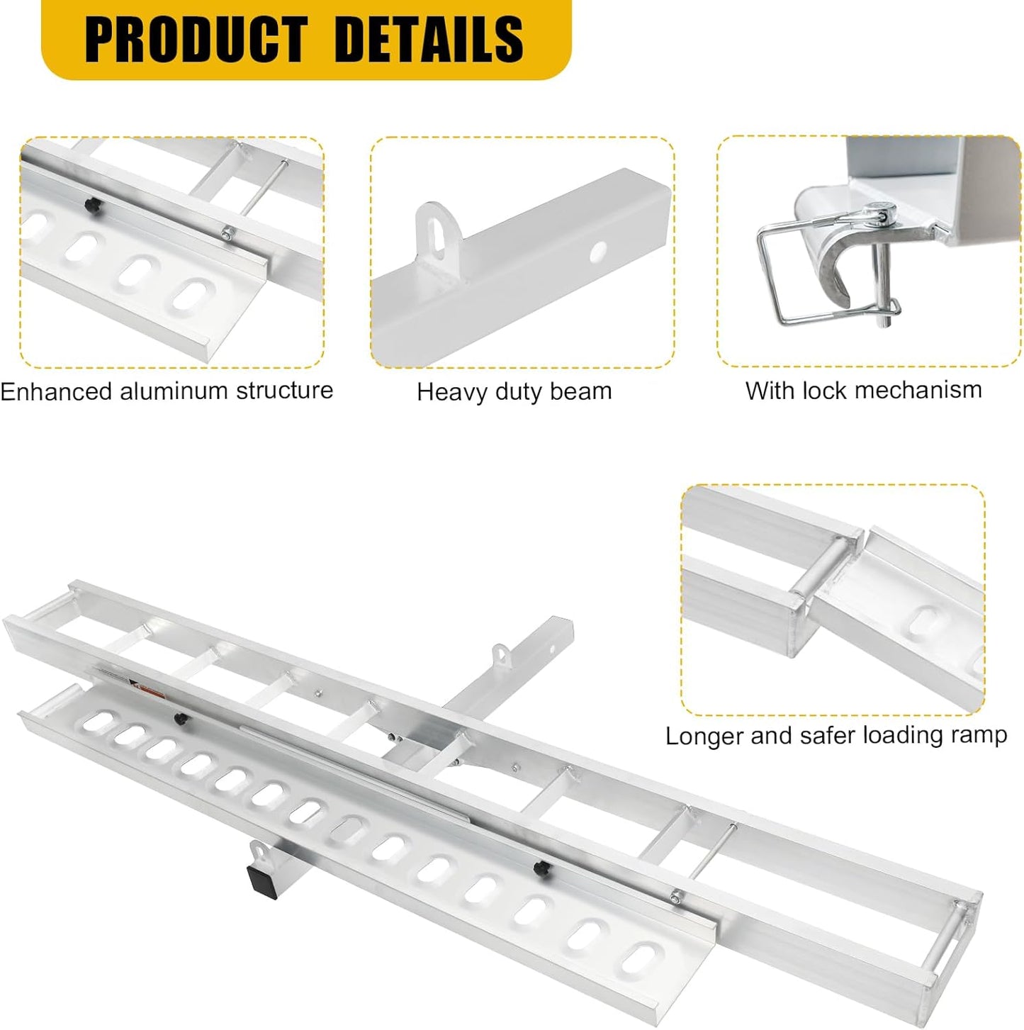 Motorcycle Hitch Carrier 400LBS