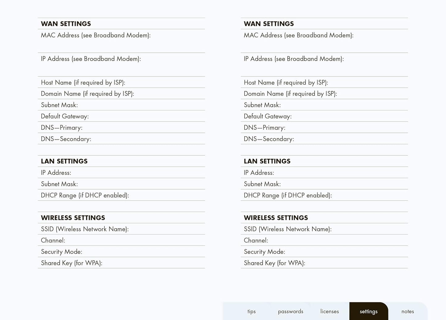 Password Logbook (Black & Gold): Keep Track of Usernames, Passwords, Web Addresses