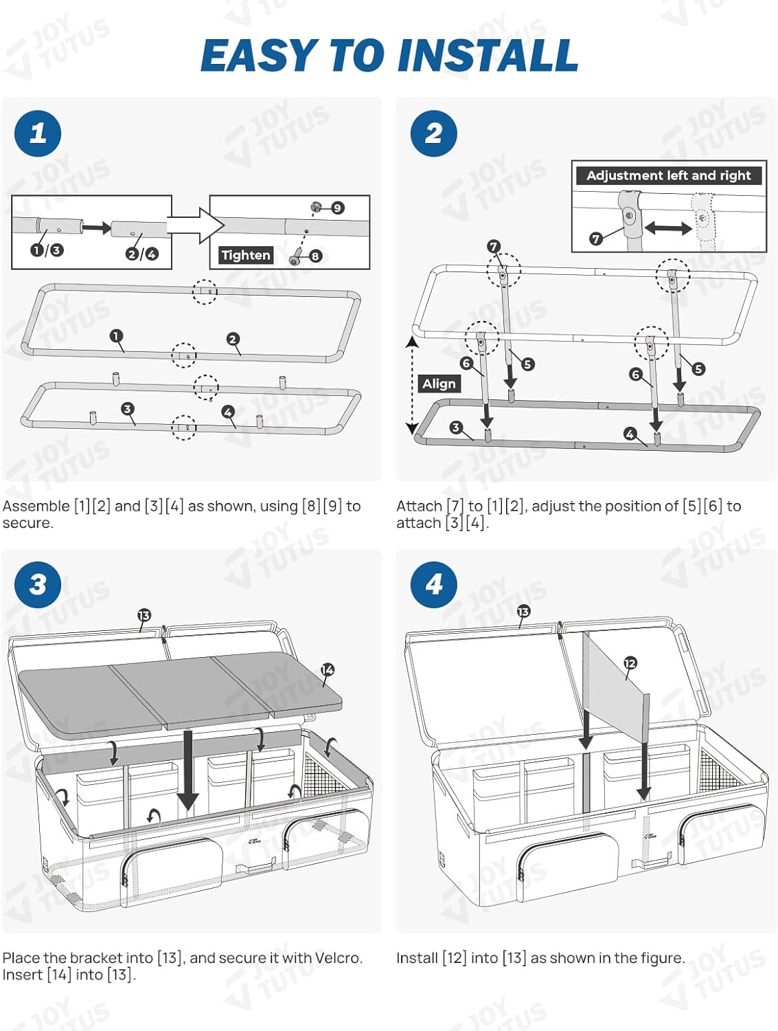 Mid Size Truck Bed Cargo Box Organizer
