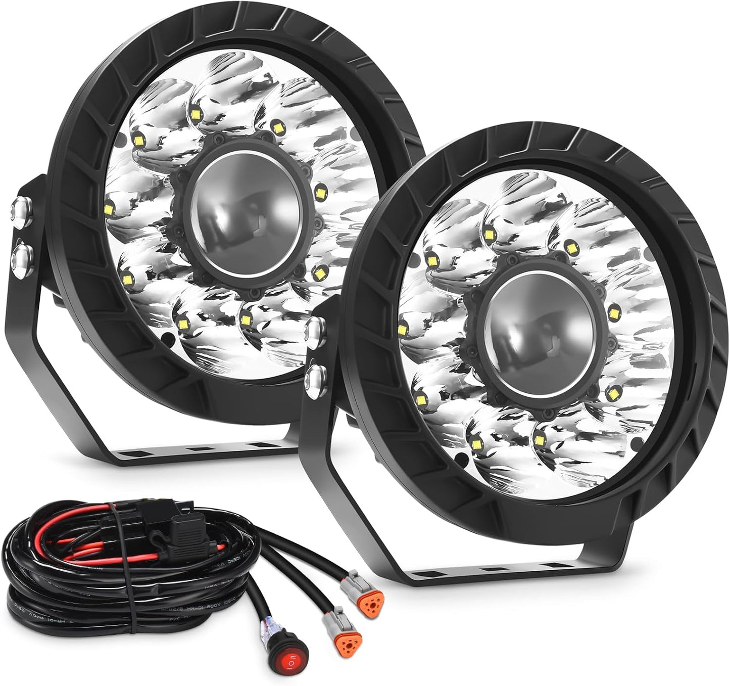 Round LED Offroad Lights 7