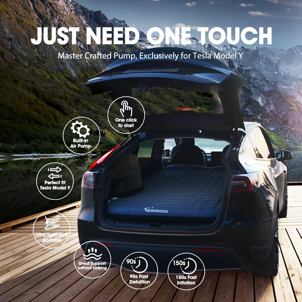 Tesla Model Y (2020-2023) Mattress Self Inflating