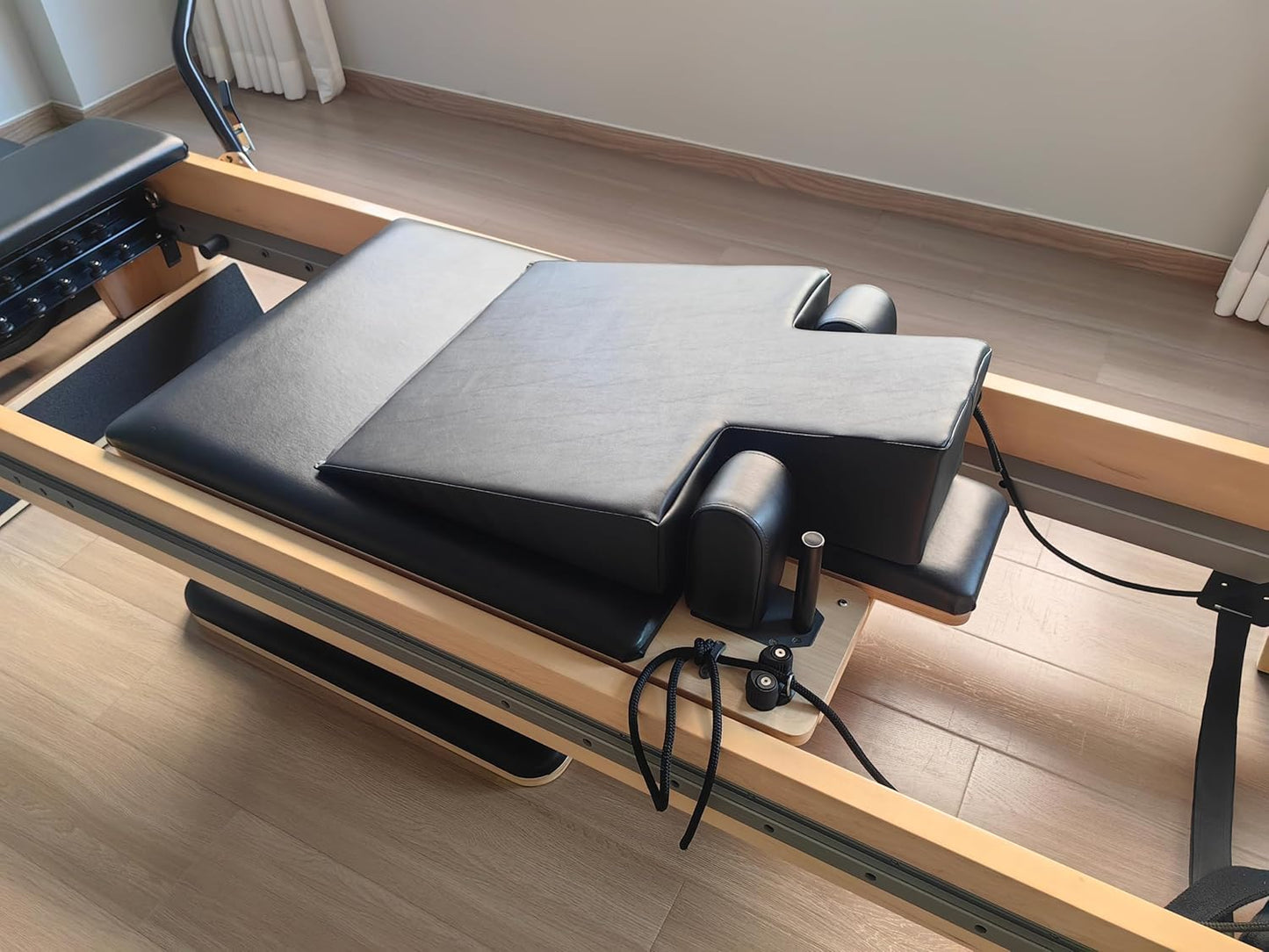 Large Upholstered Wedge, Exercise Equipment for Pilates Reformer, Workout Pad for Pilates
