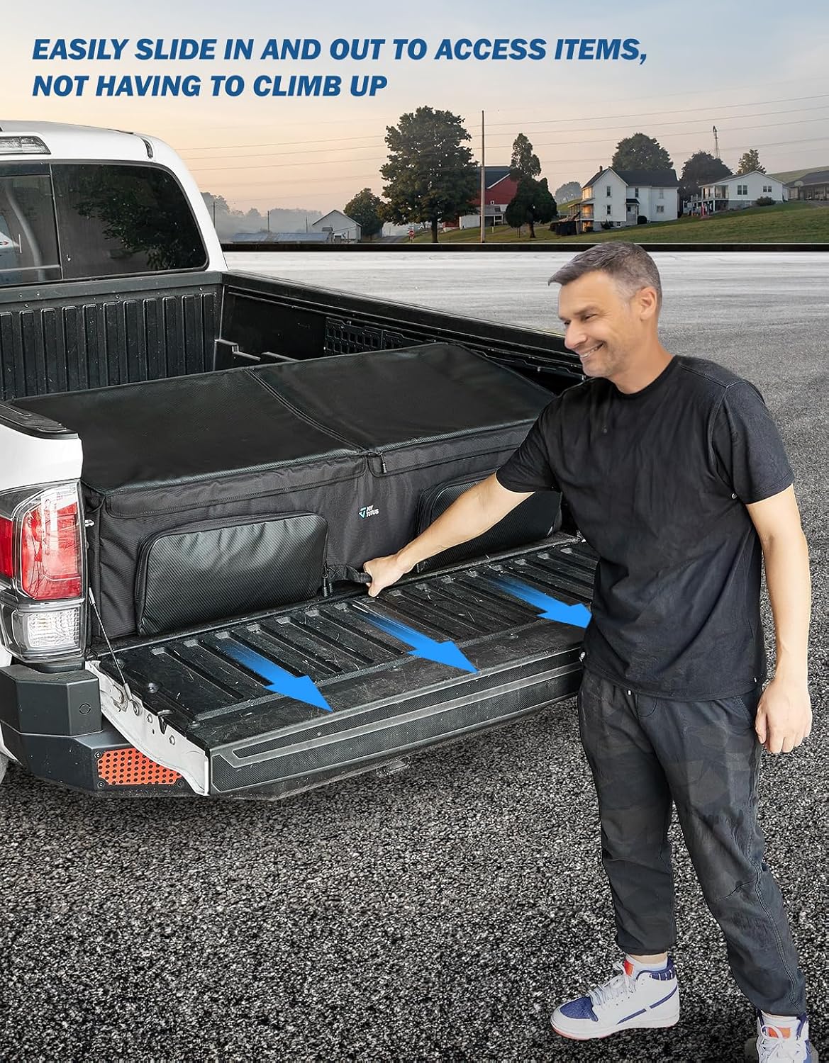 Mid Size Truck Bed Cargo Box Organizer