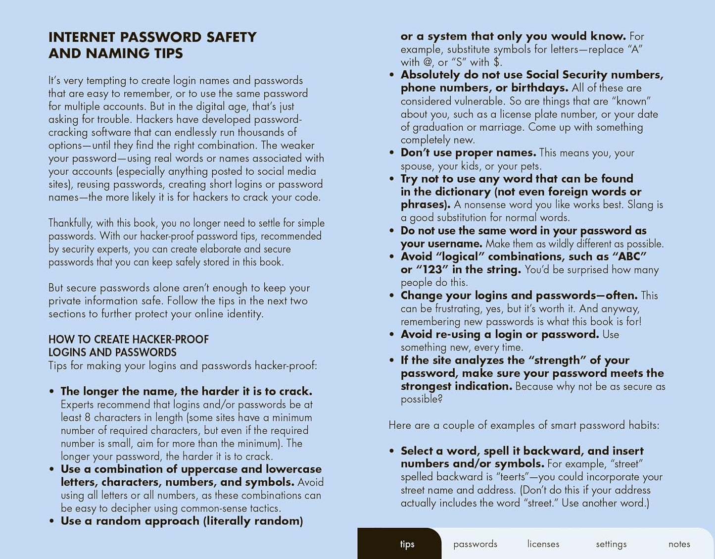 Password Logbook (Black & Gold): Keep Track of Usernames, Passwords, Web Addresses