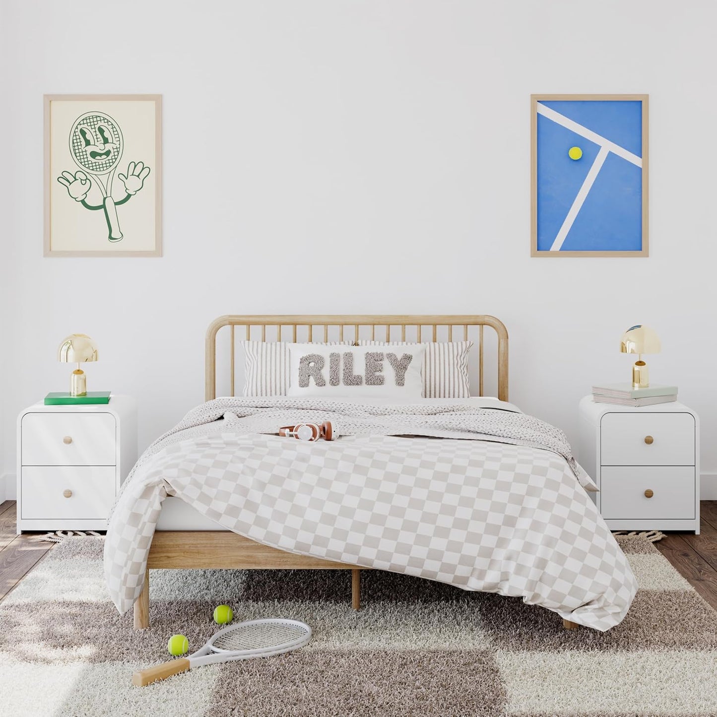 Storkcraft Next Porto Full Bed Gold Certified Fits Standard Twin Mattress