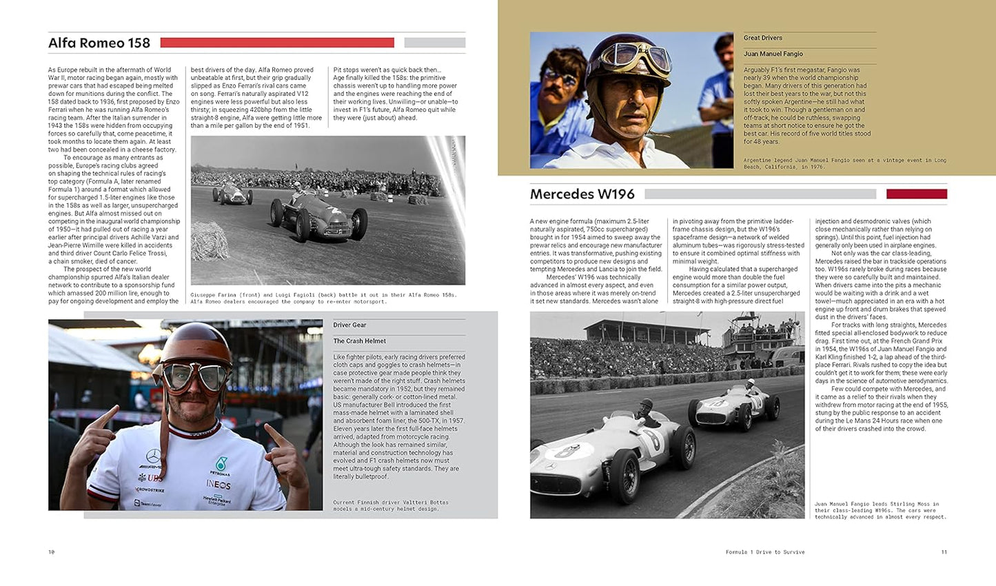 The Formula 1 Drive to Survive Unofficial Companion: The Stars, Strategy, Technology, and History of F1