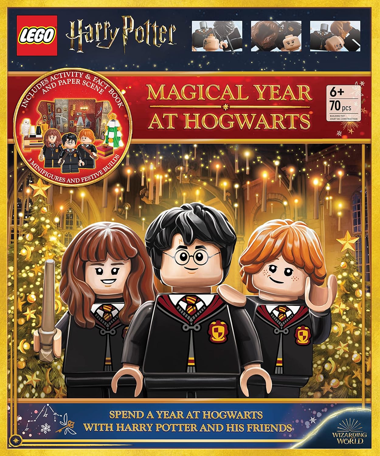 LEGO® Harry Potter™ Magical Year at Hogwarts: Christmas Activity Book