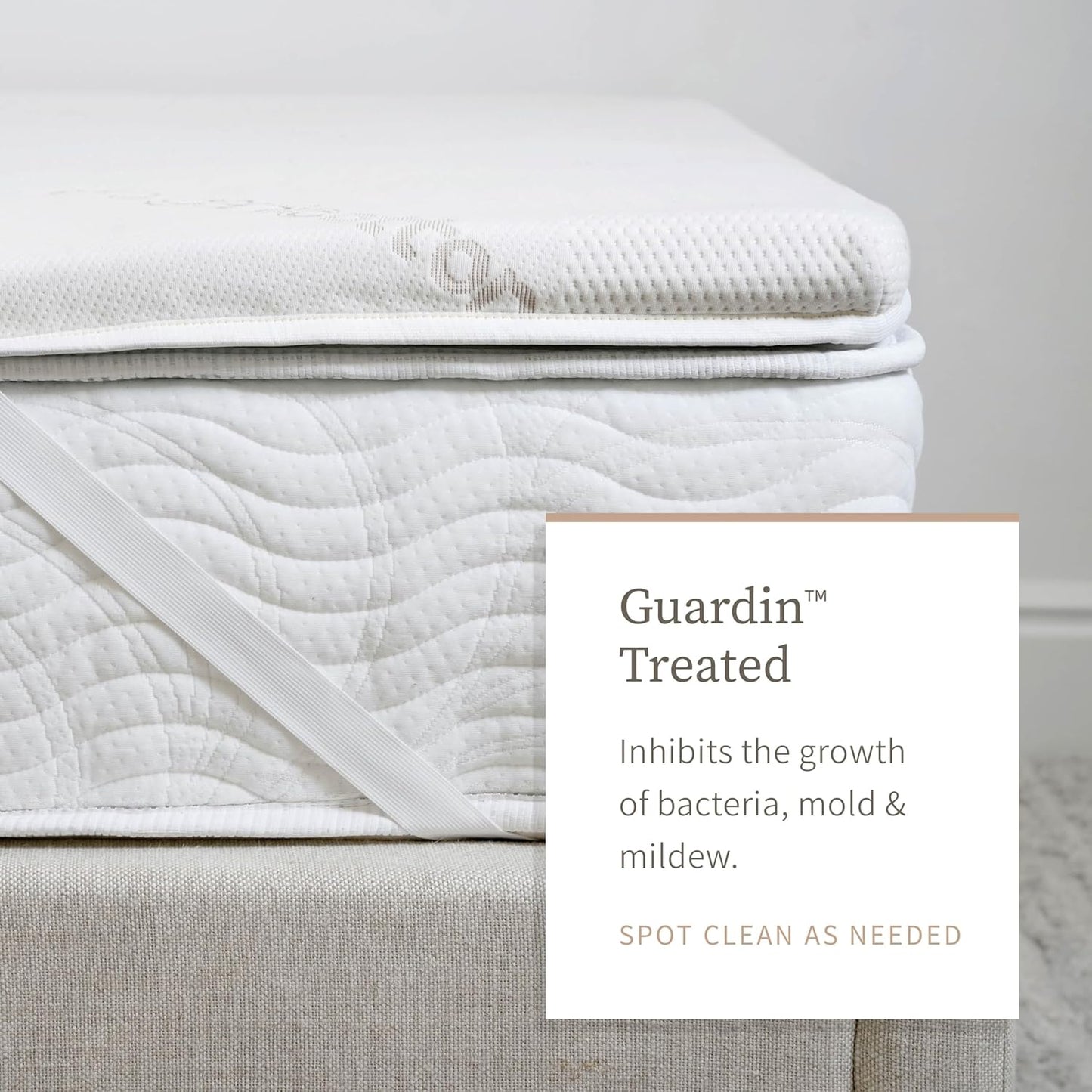 Saatva High-Density Foam Mattress Topper - 1.5” Layer of High-Density Foam - Contouring Comfort with Medium Firmness - Cal King California King High Density Foam