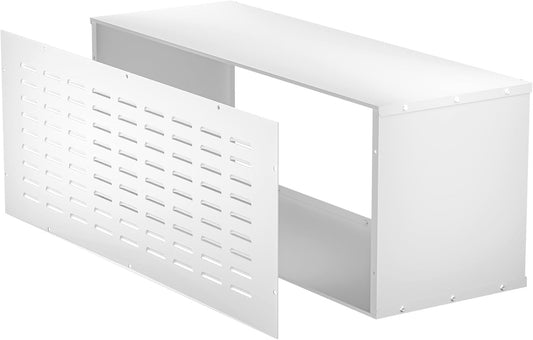 PTAC Wall Sleeve, 42'x 16' Wall Sleeve with Exterior Ventilation Grille, Weatherproof Drain Hole Design