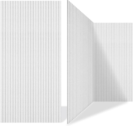 10 Pack Acoustic Panels,47.2x23.6x0.4 inch Acoustical Wall Panels,Large Soundproof Panels,Self-Adhesive Sound proof