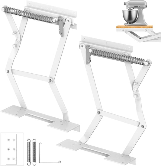 Zipcase Kitchen Appliance Lift, Mixer Lift for Cabinet with Soft-Close Holds Up to 45 lbs