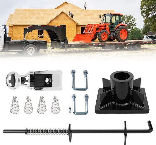 Gooseneck Hitch Kit Fit for Flat Beds,GTW 31000 lbs, Replace GNRK1500