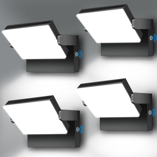 LED 150W Wall Light with 360 Adjustable Head,Outdoor Commercial Security Wall Pack with Dusk to Dawn
