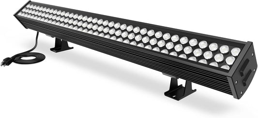 108W Super Bright LED Light Bar, 5700K Crystal Bright White, Heavy Duty LED Linear Light Bar for Lighting Box