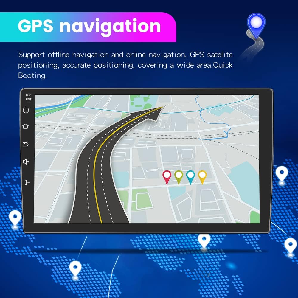 Android 13 2GB+32GB Car Radio Compatible for Ford Escape 2013-2016, 9 Inch Touch Screen