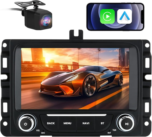 Android 13 Car Radio Stereo for Dodge RAM 2013-2019 1500/2500/3500, 7 inch Touch Screen Head Unit