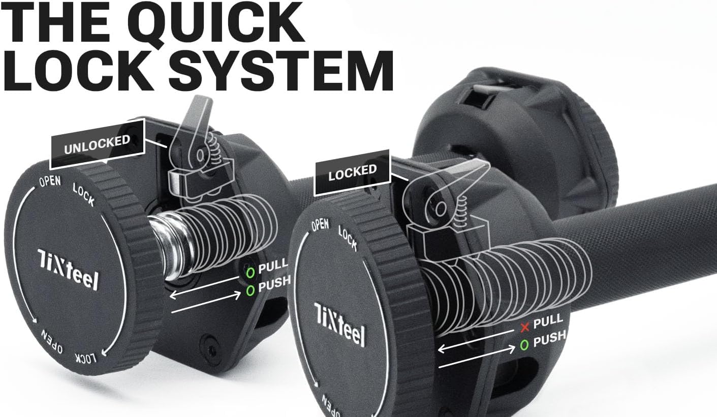 Tixteel XT-GRIP Universal Handle Bundle - Adjustable Dumbbell Handles