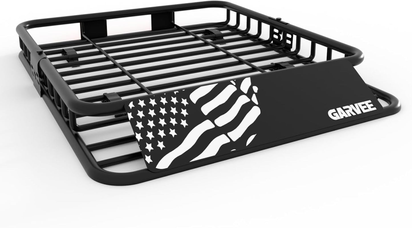 64'x 39' Universal Roof Rack Carrier Basket, 200 Lbs Capacity with Extension Luggage Holder