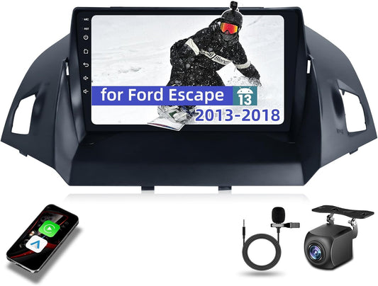 5GWiFi Android12 Car Radio for Ford Escape 2013-2018,1280 * 800 Touchscreen Replacement