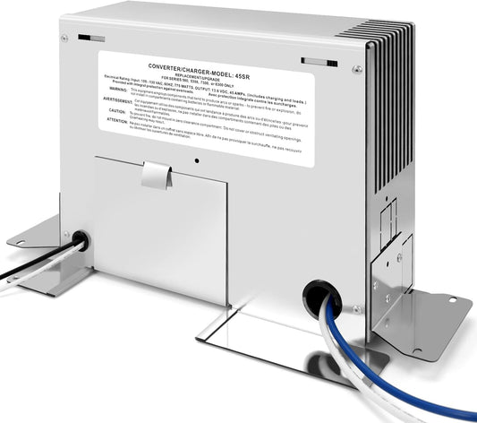 45amp RV Power Converter for Paralax and for Magnetek 7345 Power Centers, Deck Mount, Three-Stage