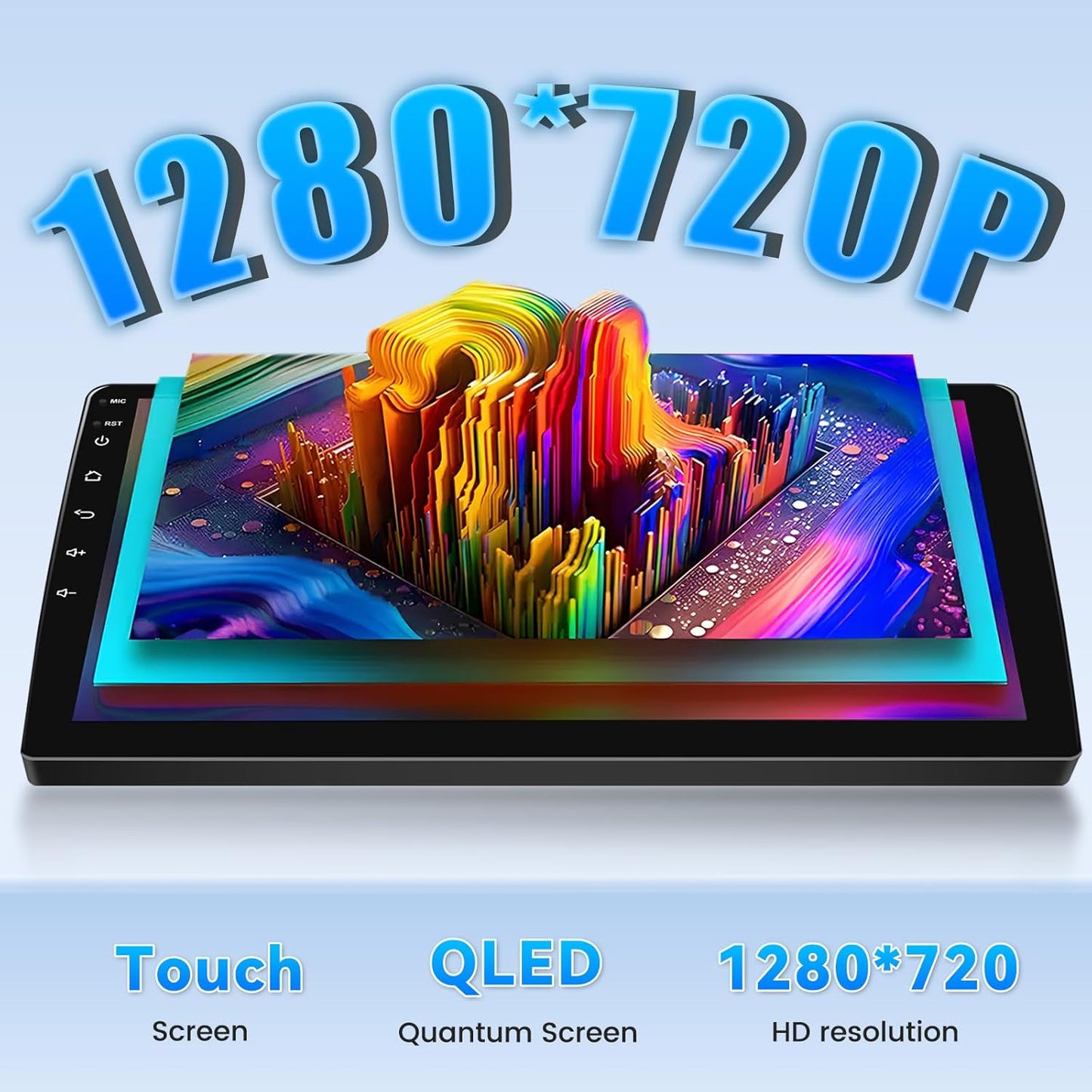 Car Stereo Radio for Ford F-150 F150 2009 2010 2011 2012 with Wireless Carplay Android Auto, 4+64G 9 inch HD IPS Thouch Screen Bluetooth Radio with