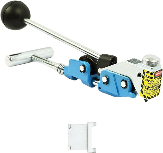 Center Punch Tool with Adapter for 3/8' Wide Center Punch Clamps, Hose Clamp Banding Tool for 5/8'