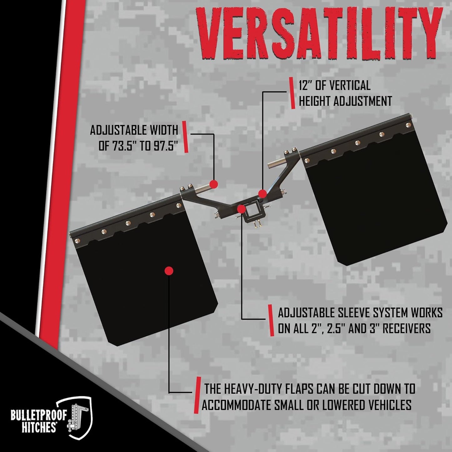 Bulletproof Road Shield Mud Flap System