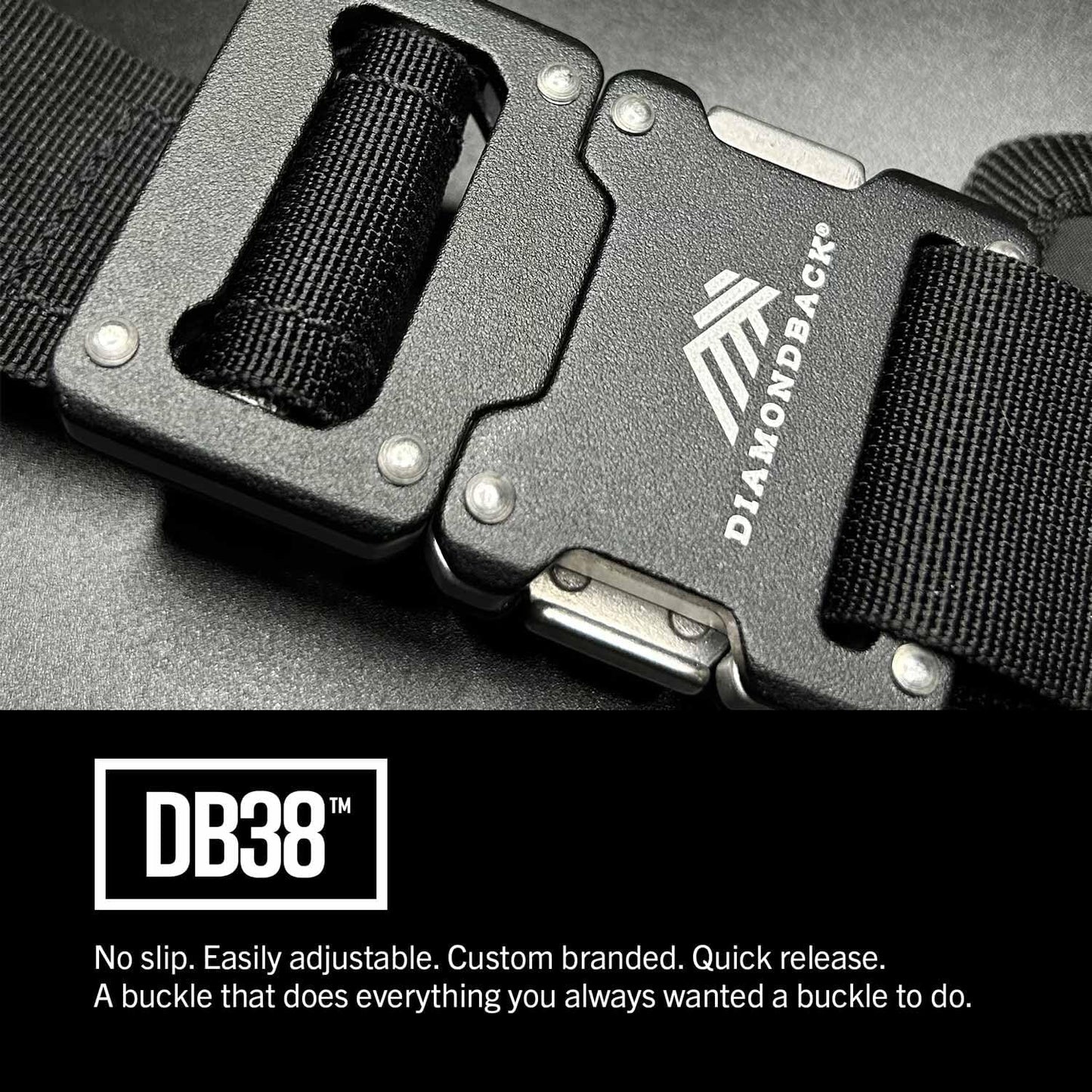 Tempo Belt, M/L, Diamondback on Buckle