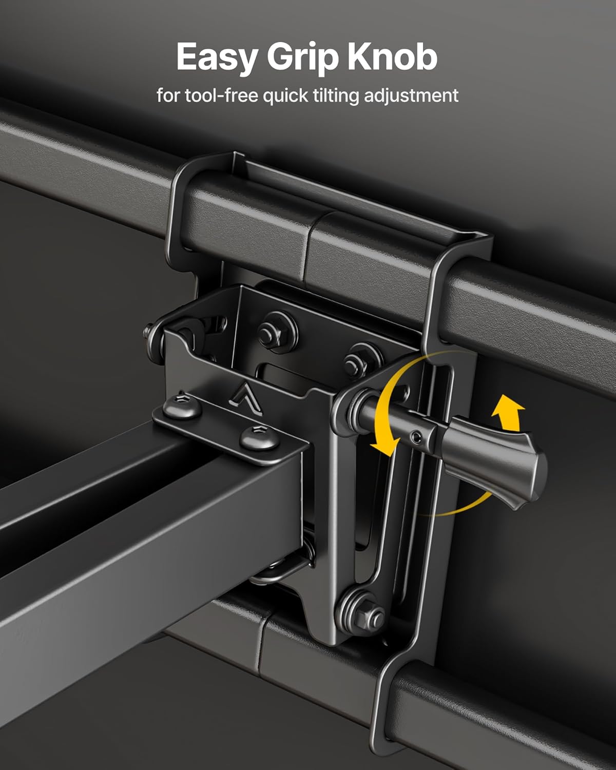 monTEK Heavy Duty TV Wall Mount for 50-100 Inch TVs up to 165 lbs, 4X Load Tested, Dual Arms Full Motion Bracket with Tool-Free Tilt, Swivel &amp;