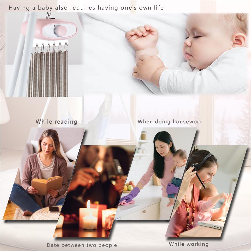 Automatic Baby Swings for Infants, The Baby Swing That goes up and Down, Infinitely Variable Speed