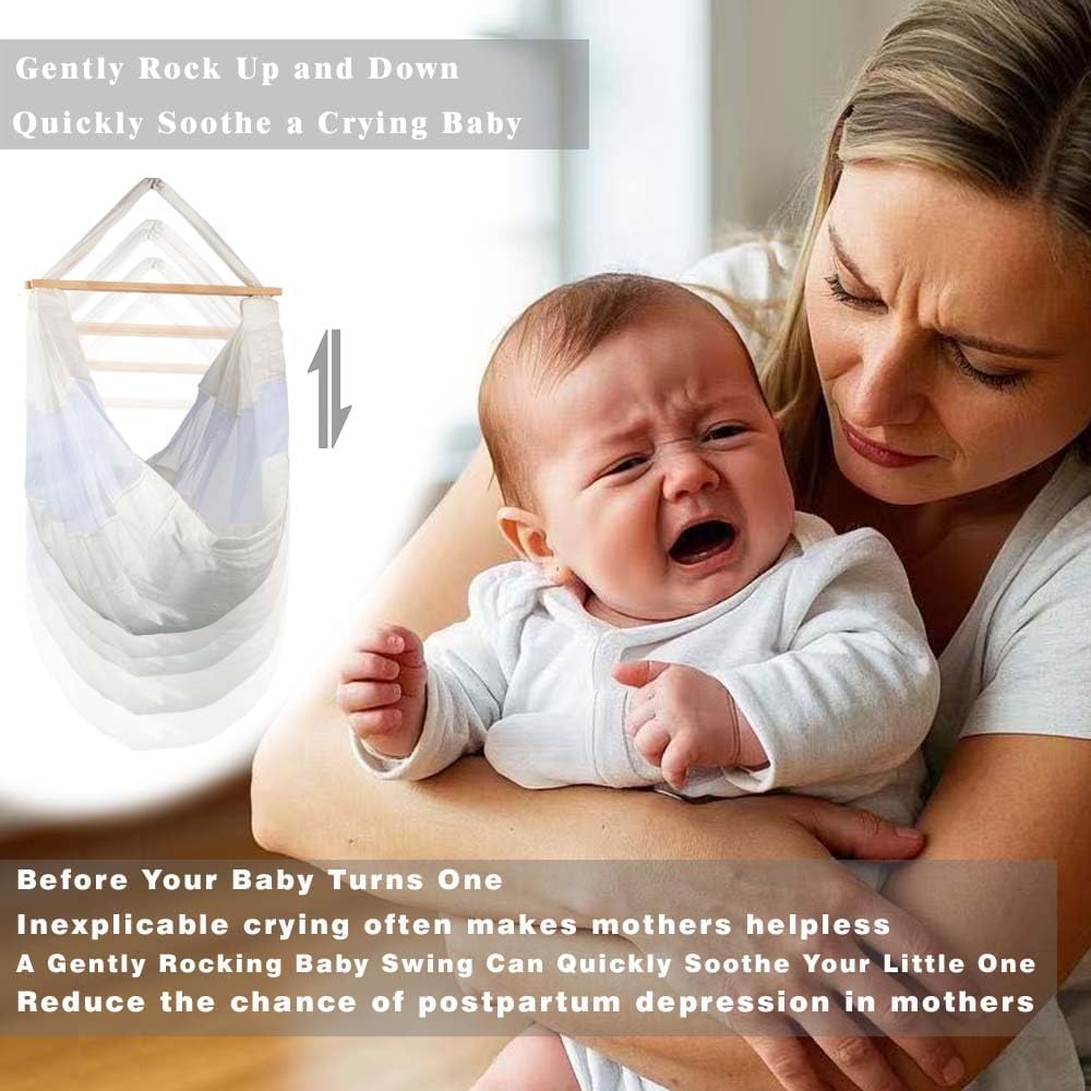 Automatic Baby Swings for Infants, The Baby Swing That goes up and Down, Infinitely Variable Speed