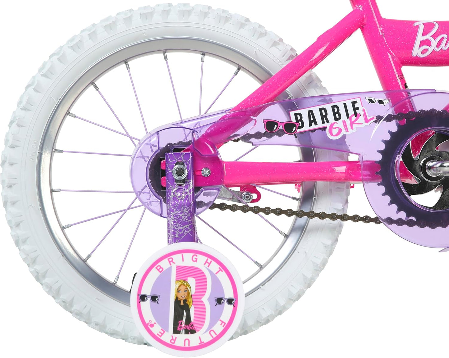Barbie 16-Inch BMX Bike by Dyancraft for Age 5-7 Years