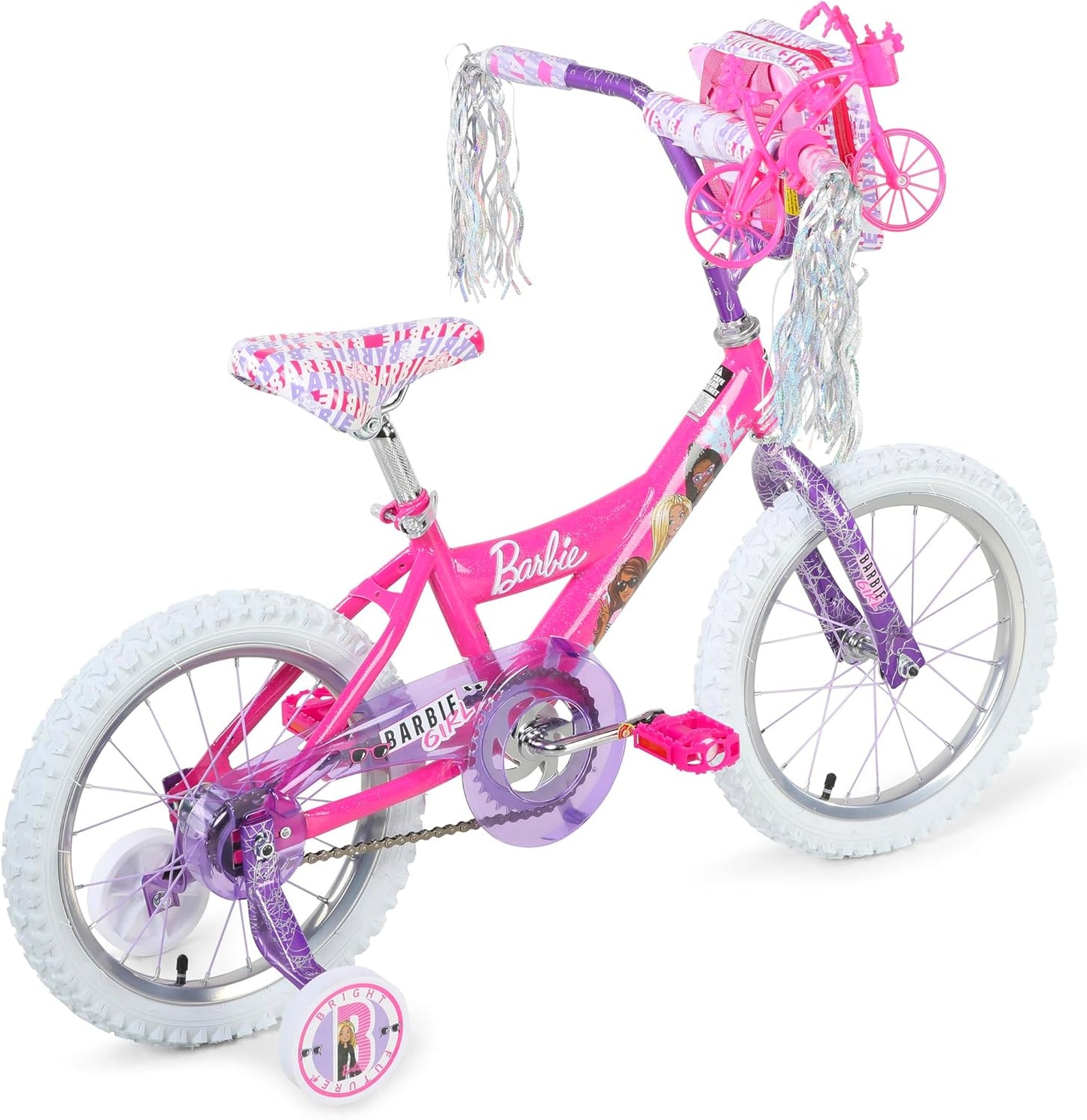 Barbie 16-Inch BMX Bike by Dyancraft for Age 5-7 Years