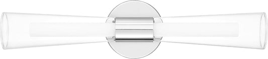 Quoizel Amara Integrated LED Polished Chrome Vanity Light