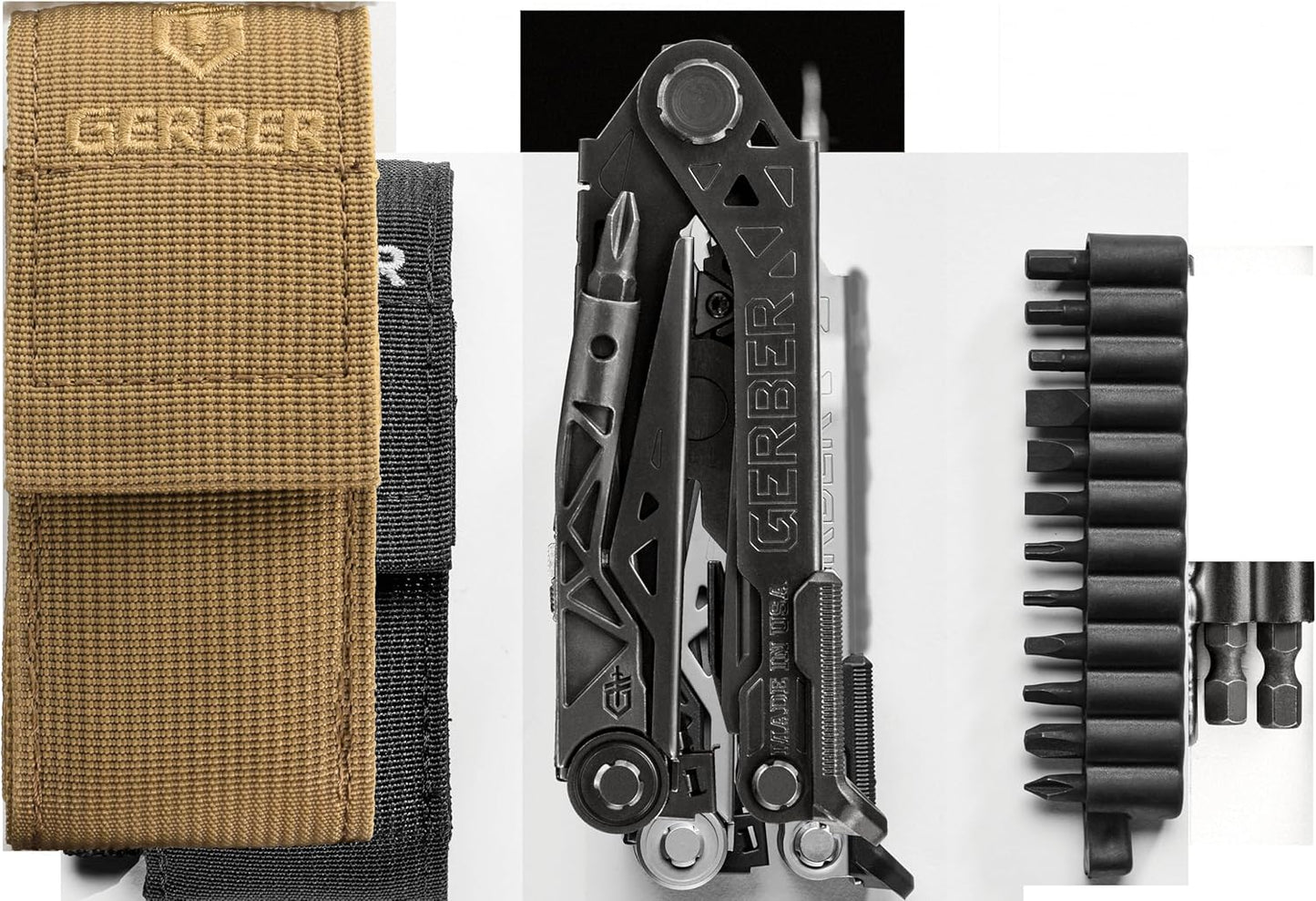Gerber Gear Center Drive Rescue - Multitool Knife with Pliers, Strippers &amp; Strap Cutter - Portable EDC Tactical Gear for Camping &amp; Outdoor -
