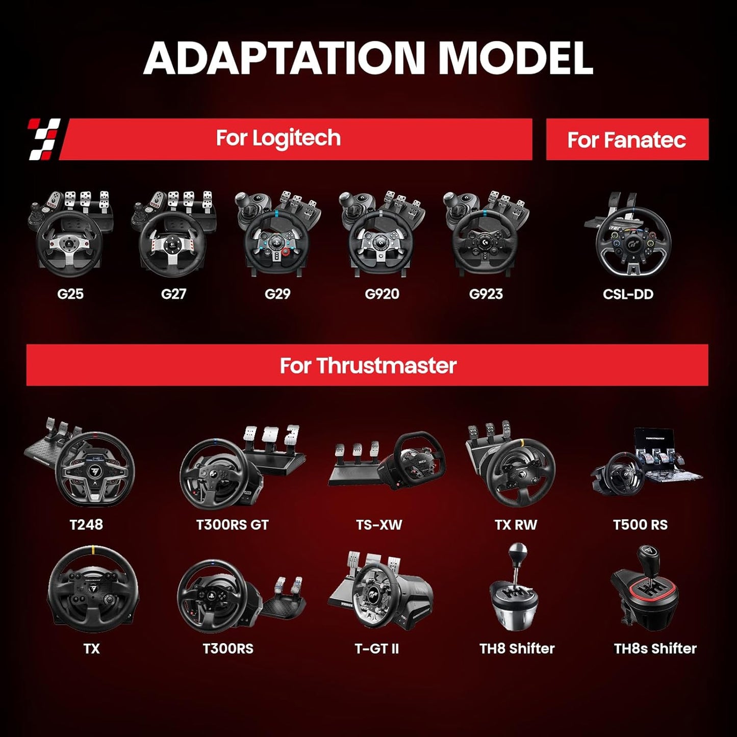 RACGTING Racing Simulator Cockpit for G29 G920 G923, Foldable &amp; Adjustable Racing Seat for Thrustmaster T248X T248 T3