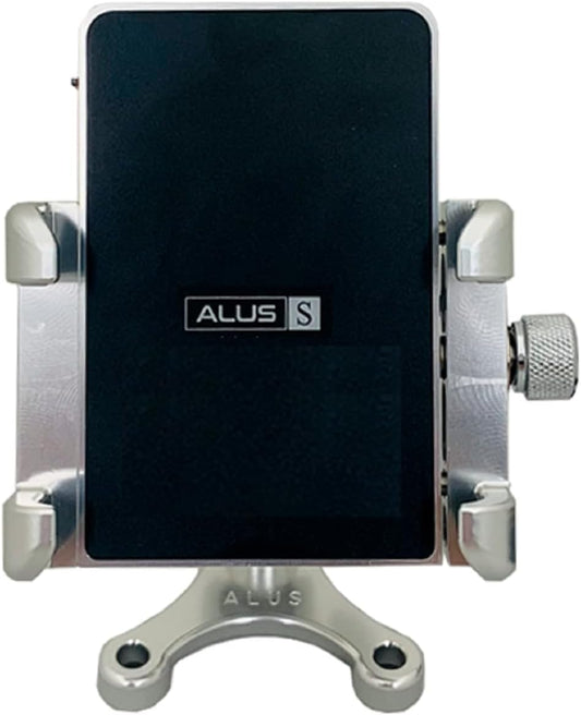 ALUSTEC Phone Mount for Motorcycle  CNC Aluminum Body, Not Plastic, Ultra Stable
