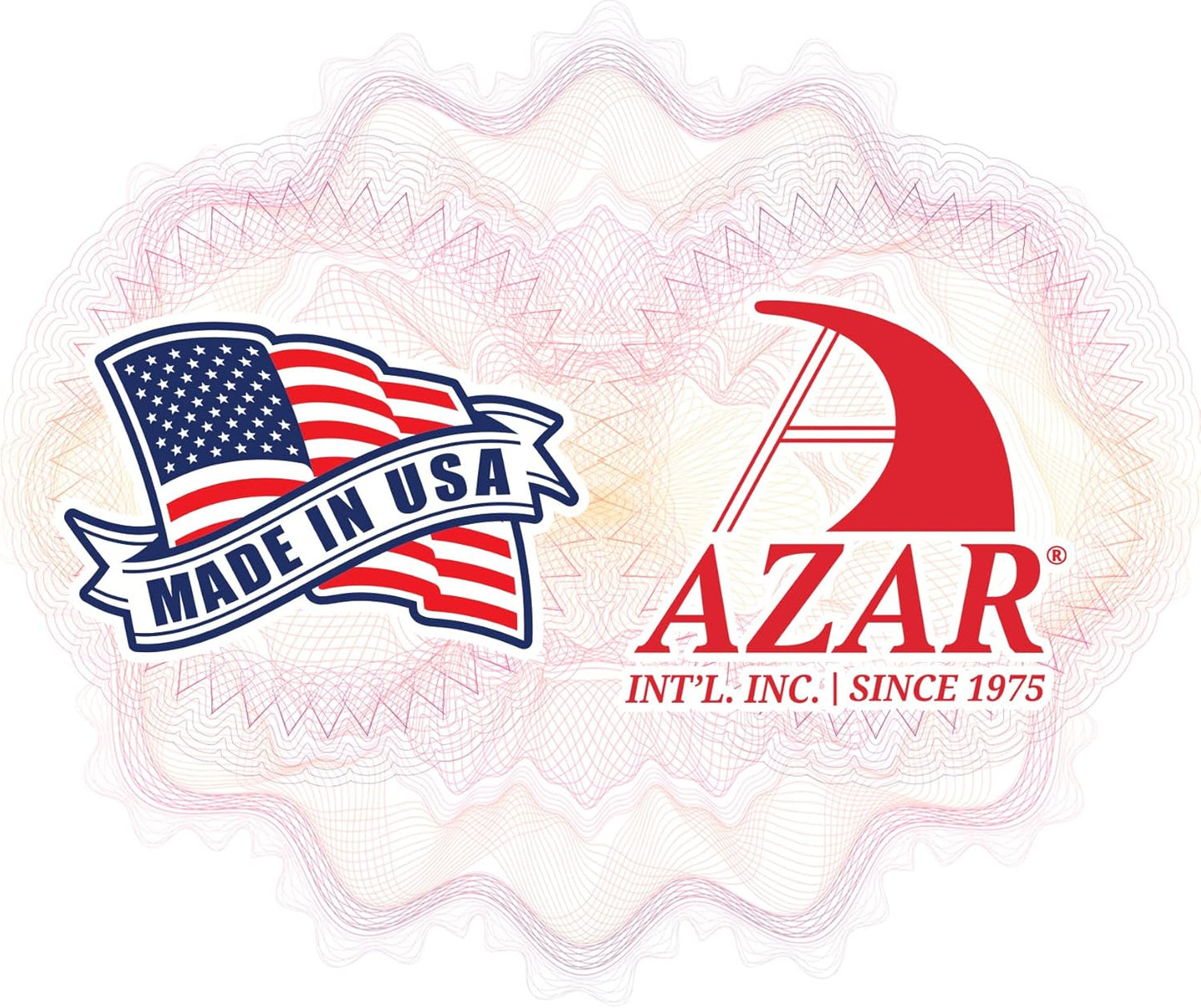 Azar Displays 700770-Yellow, 2-Sided, Peboard Floor Display. Non-Revolving, Round Base-16'W X 60'H,