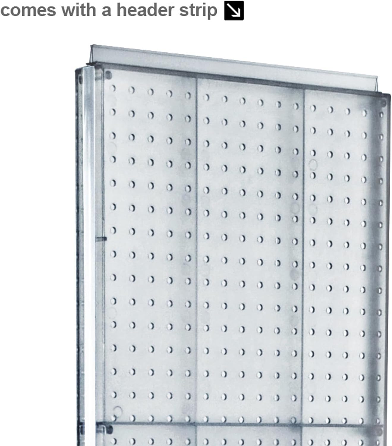 Azar Displays 700770-Yellow, 2-Sided, Peboard Floor Display. Non-Revolving, Round Base-16'W X 60'H,