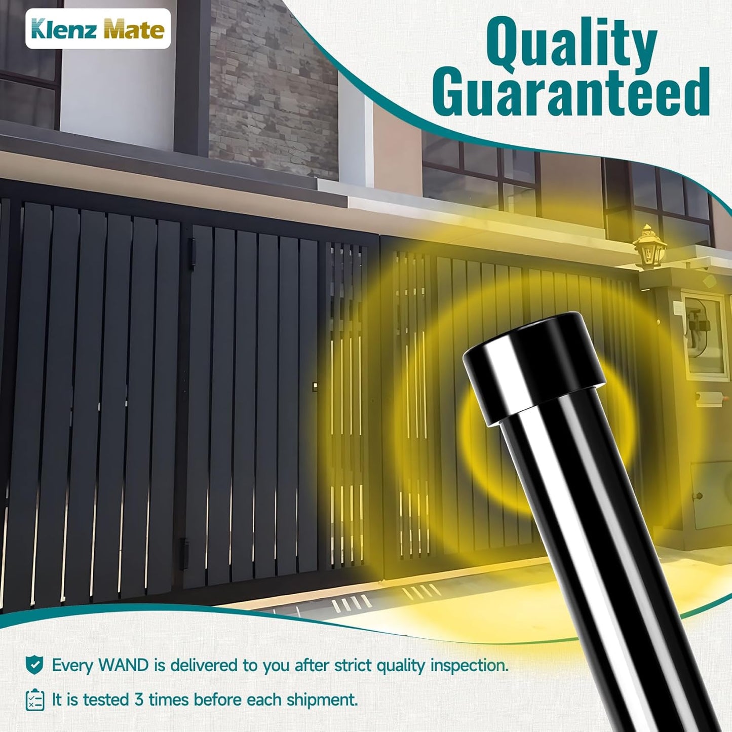 2025 Upgraded Vehicle Exit Sensor, Automatic Gate Opener with 50 ft Cord, Mighty Mule, Ghost Compatible