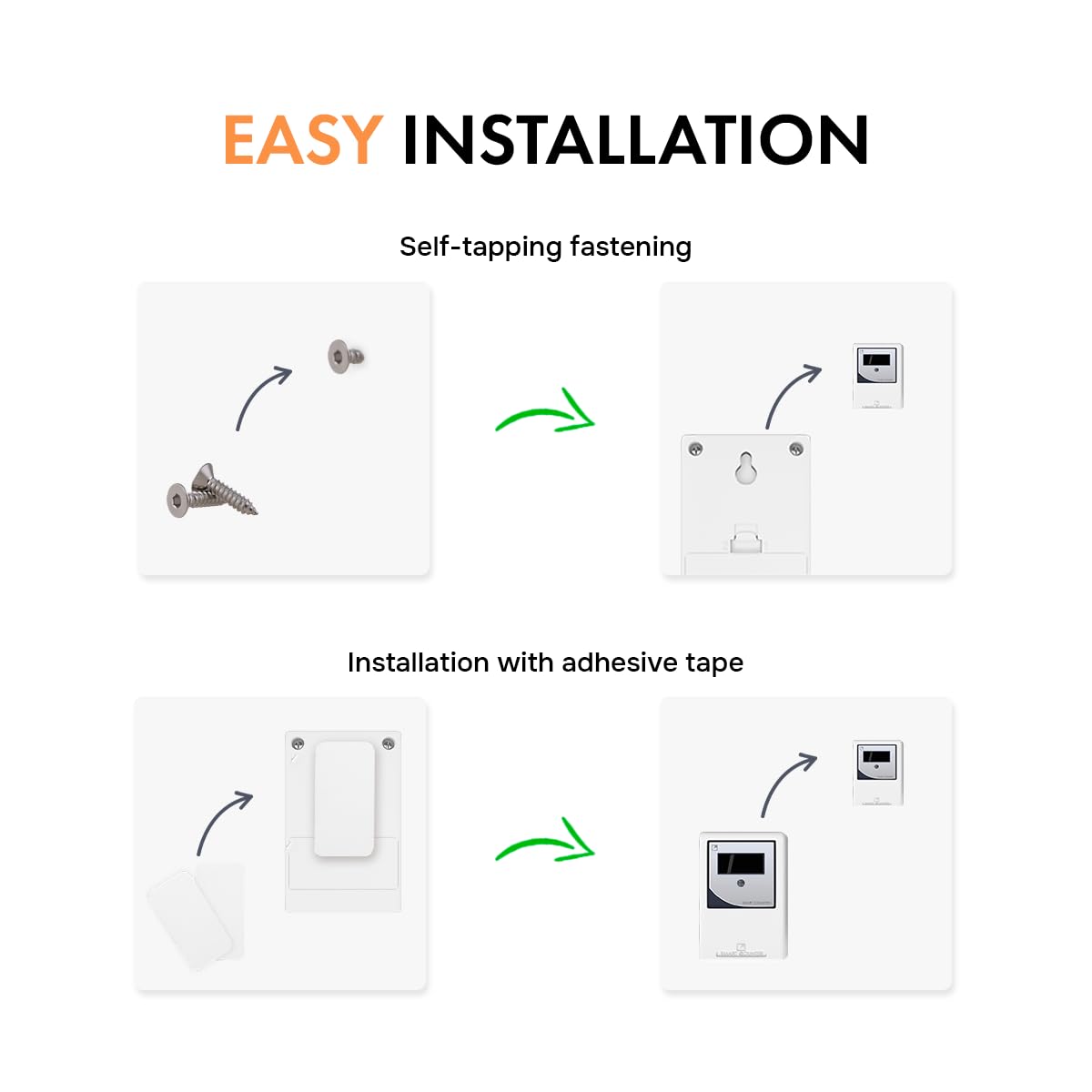 Smart Counter Retail People Counter, Infrared and Wireless, Battery Operated, with 2 Reset Protection Keys