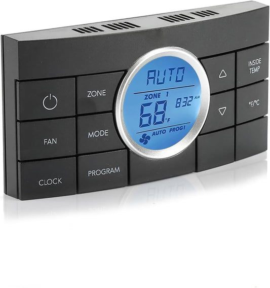 RV Thermostat, 10-Button Multi-Zone Control for Dometic, Fits Series 579/595/600/6308