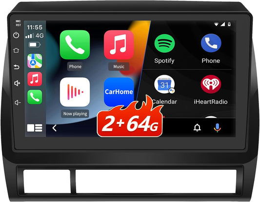 Android 13 Stereo for Toyota Tacoma 2005-15, 9' Touchscreen Head Unit Supports JBL