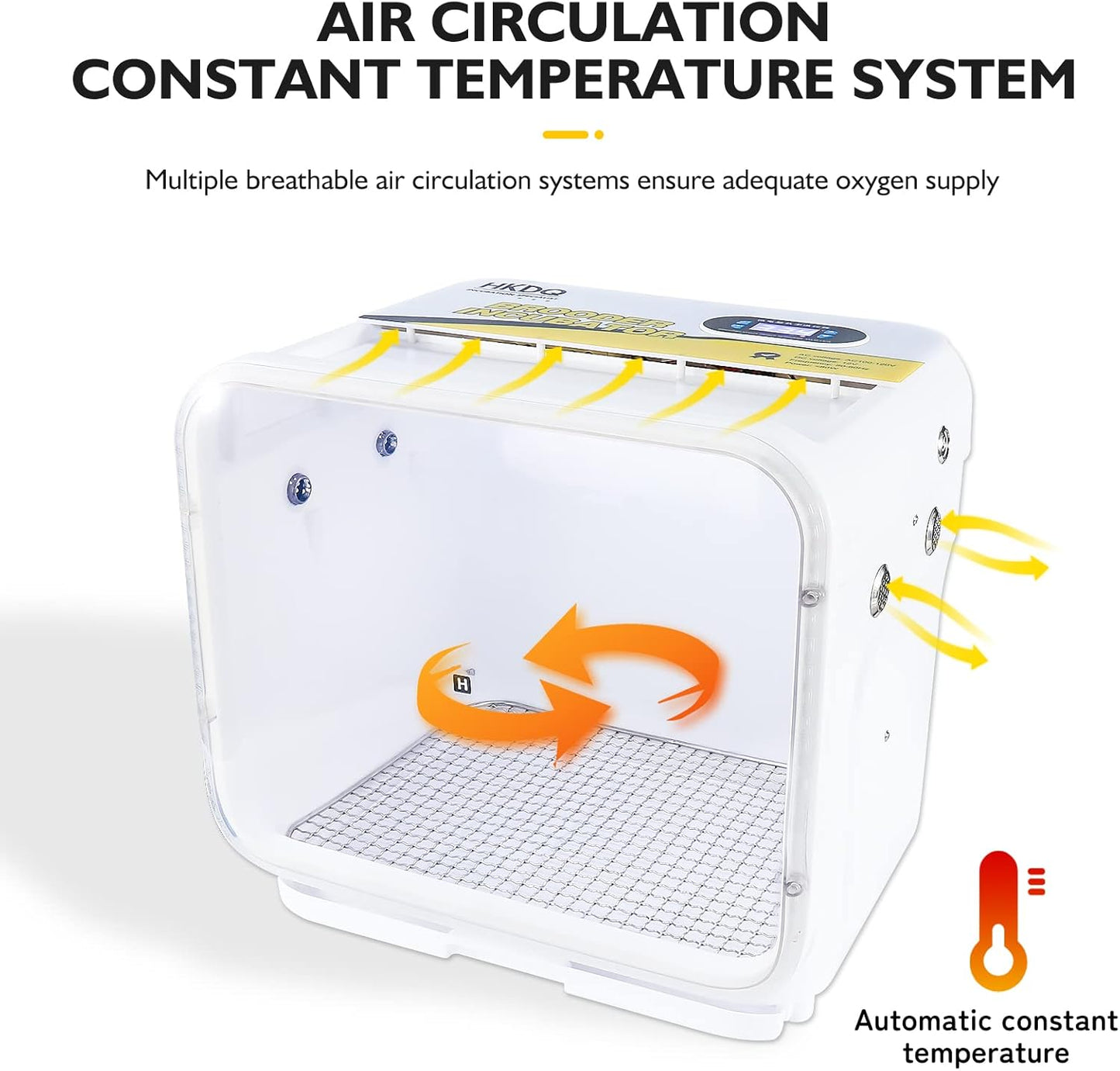 Small Full Featured Brooder/Portable Intensive Care Unit for Warming Sick or Injured Birds
